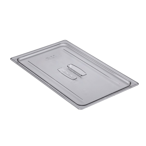 Cambro  10CWCH135  Camwear Food Pan Cover, full size, with handle, polycarbonate, clear