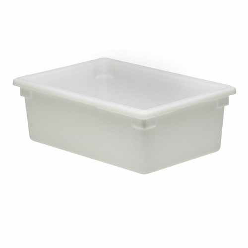Cambro  182612P148  Food Storage Container, 18'' x 26'' x 12'', 17 gallon, polyethylene, natural white