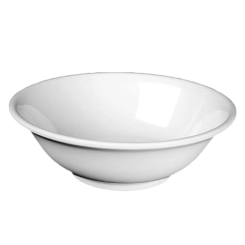 Thunder Group  NS5070W  41 OZ, 8'' RIMLESS BOWL, WHITE