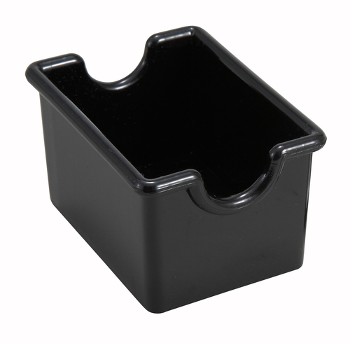 Winco  PPH-1K  Sugar Packet Holder, Plastic, Black