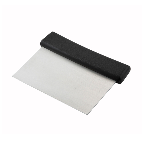 Winco  DSC-2  Dough Scraper, Plastic Hdl, S/S Blade