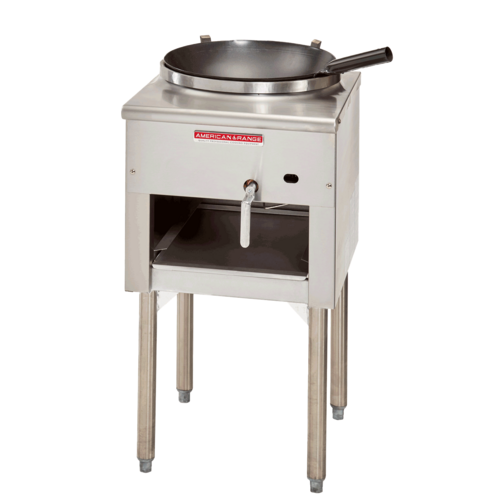 American Range  ARWR-J16  Wok Range, natural gas, 16'' diameter ring, 23 tip jet burner, 125,000 BTU