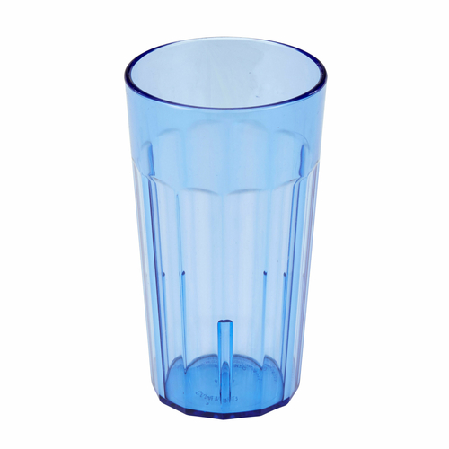 Cambro  NT12401  Newport Tumbler, fluted, 12.6 oz., SAN, slate blue