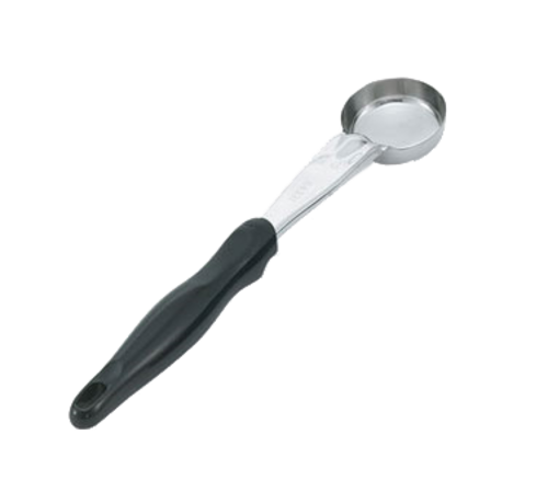 Vollrath  6433120  Spoodle/Food Portioner, 1 oz. solid round bowl, stainless steel, black ergonomic nylon handle