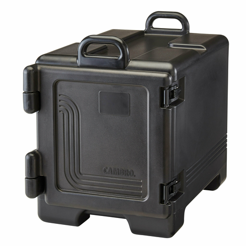 Cambro  UPC300110  Ultra Pan Carrier, front loading, polyurethane insulation, holds food pans, black