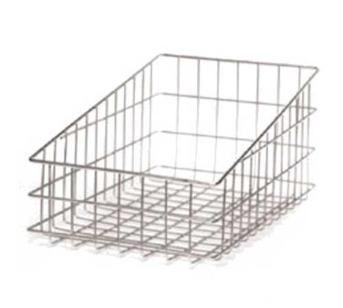Winholt Equipment  WSBB1118  Bagel, Bread, & Bun Basket, slant top, 18'' x 11'' x 8'', chrome wire
