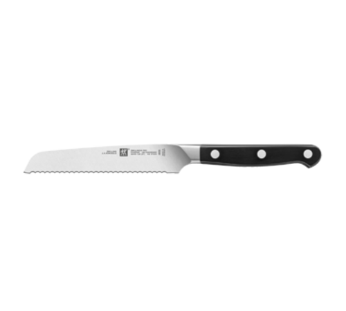 Zwilling J.A. Henckels 38400-133 Zwilling Pro Utility Knife, 5'', serrated