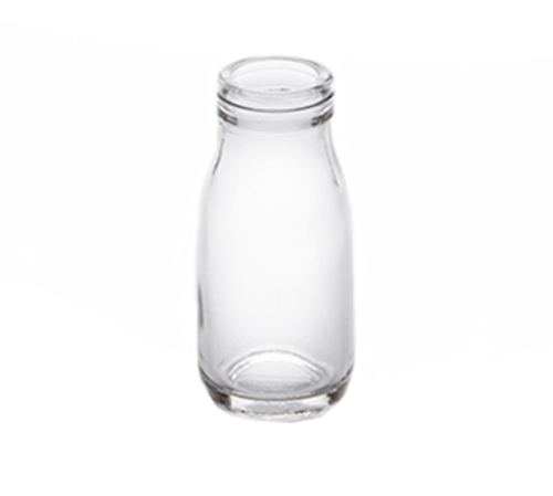 American Metalcraft  GMB3  GLASS MILK BOTTLE, 3 OZ. country of origin-CHINA