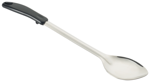 Winco  BHOP-15  15'' Solid Basting Spoon, Stop Hook Bakelite Hdl, S/S