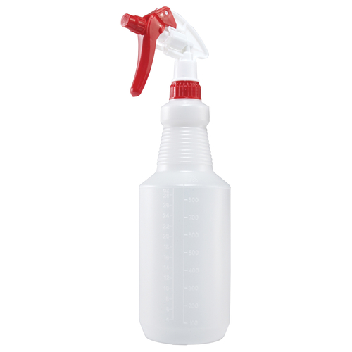 Winco PSR-9R Spray Bottle, 28oz, Plastic, Red Sprayer