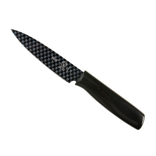 Mercer Tool  M33910B  4'' Non-Stick Paring Knife with Sheath, Black