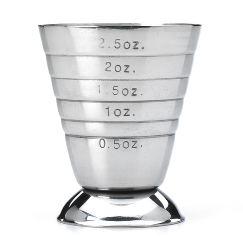 Mercer Tool  M37069  Bar Measuring Cup, 2.5 oz., Stainless Steel
