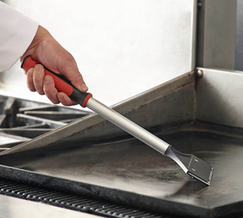 Chef Master 90018 Griddle Scraper, 15-1/2'' handle, 5-1/2'' blade