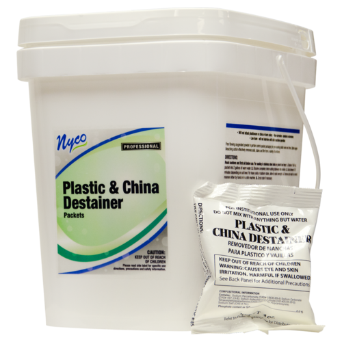 Nyco Products Company NL368-435 Plastic & China Destainer Portion Control Packets, 35 x 4 oz. Packets