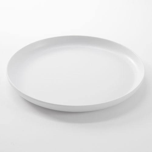American Metalcraft  ARP10WH  Coupe Plate, round, white, 10-1/2'' dia., melamine, Ani Collection