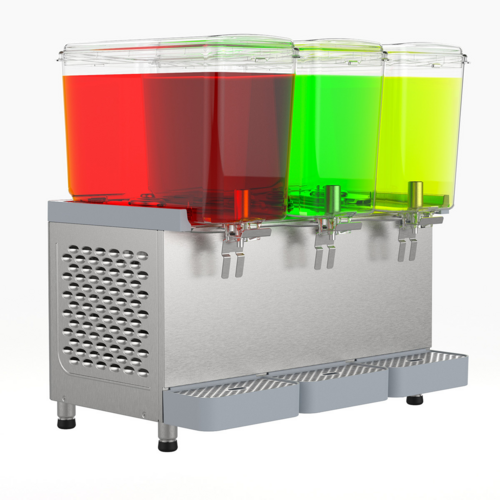 Grindmaster-UNIC-Crathco  SR-35-16  Crathco Classic Pro Bubbler Pre Mix Cold Beverage Dispenser, 3 Bowls, 4.75 gallon bowl