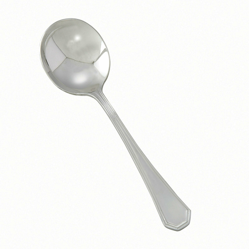 Winco 0035-04 Victoria Bouillon Spoon, 18/8 Extra Heavyweight