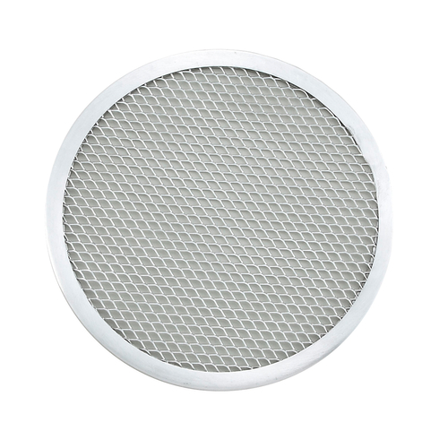 Winco APZS-8 8'' Seamless Pizza Screen, Alu