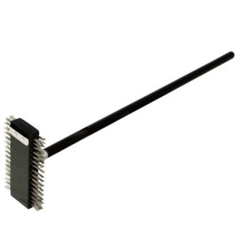 Winco BR-30 Pizza Oven Brush, S/S Bristles, 30'' Hdl