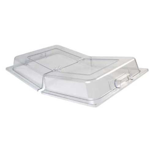 Winco C-DPFH Dome Cover, Full-size, Hinged Opening, PC