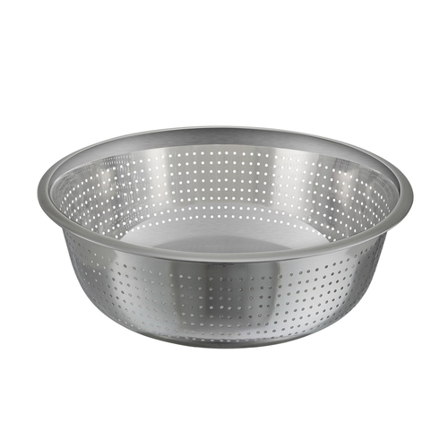 Winco CCOD-15S 15'' Colanders, Chinese Style, 2.5mm Holes, S/S