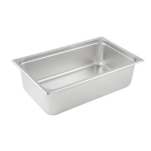 Winco SPJL-106 Anti-jam Steam Pan, Full-size, 6'', 25 Ga S/S