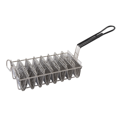 Winco TB-8 Taco Basket, 8 Shells, 6''