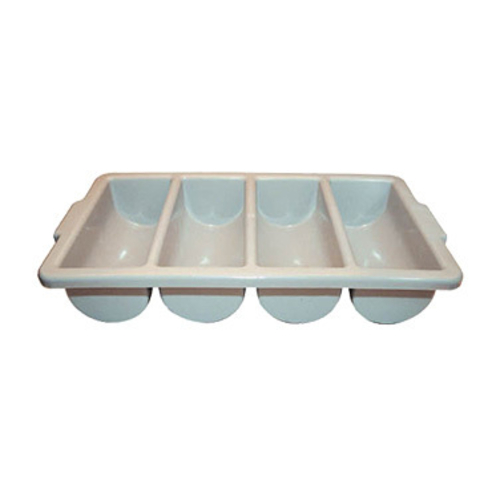 Winco PL-4B Cutlery Bin, 4 Compartment, PP