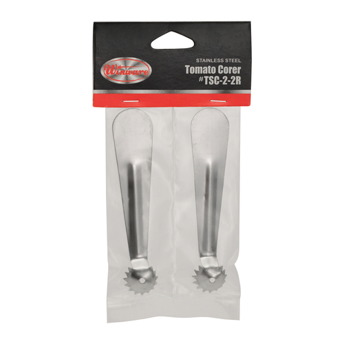 Winco TSC-2-2R Tomato Stem Corer (2pc/pack with header card)