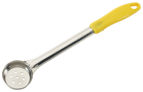 Winco FPP-1 1oz Perf Food Portioner, One-piece, Yellow, S/S