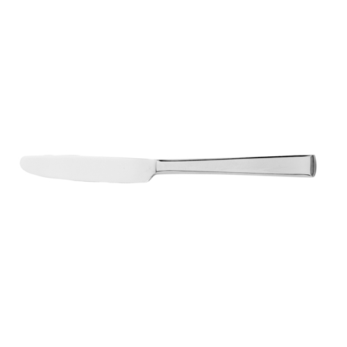 Steelite WL8345 Dinner Knife, 8-13/16'', solid handle, 420 stainless steel, mirror finish, Walco, Baypoint