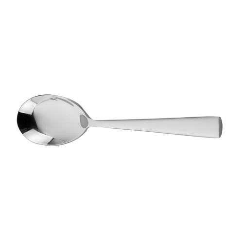 Steelite WLAUD07 Dessert Spoon, 7'', 18/10 stainless steel, mirror finish, Walco, Audition