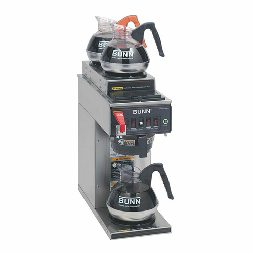 Bunn 12950.0213 Coffee Brewer, automatic, with 1 lower and 2 upper warmers