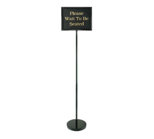 Chef Master  90033  Hostess Sign, 60''H, (8) double sided 11'' x 14'' P.V.C. signs