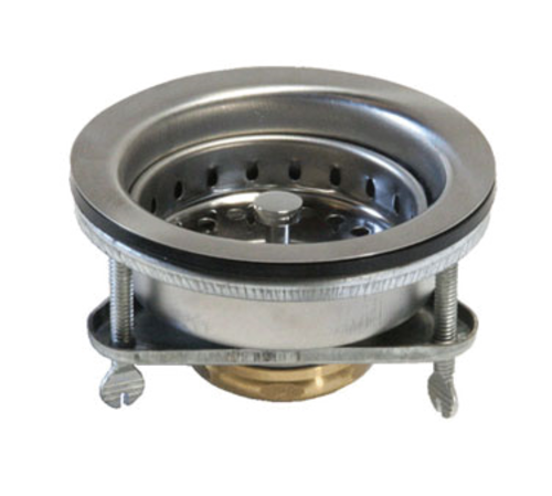 GSW USA AA-137 Strainer, ADJ connect, 3-1/2'' sink opening, 1-1/2'' NPS drain outlet