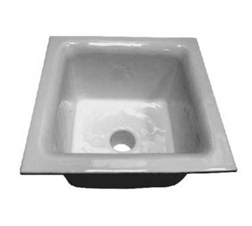 GSW USA FS-1262 Floor Sink, 12'' x 12'' x 6'', 2'' drain, cast iron