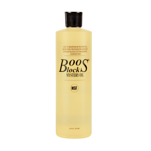 John Boos MYSB Boos Mystery Oil, 16-oz. bottle, contains white mineral oil & beeswax