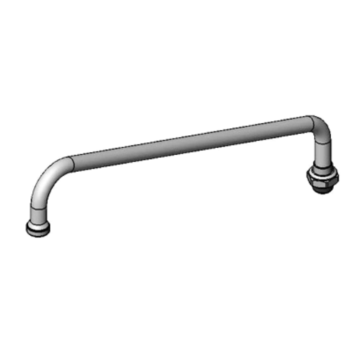 T&S Brass 064X Spout/Nozzle for T&S, swivel, 16'' long, standard