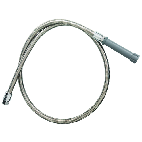 T&S Brass B-0044-H Pre-Rinse Flex Hose for T&S, 44'' flexible, stainless steel