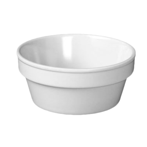 Thunder Group  NS503W  4 OZ, 3 1/4'' SAUCE CUP/RAMEKIN, WHITE
