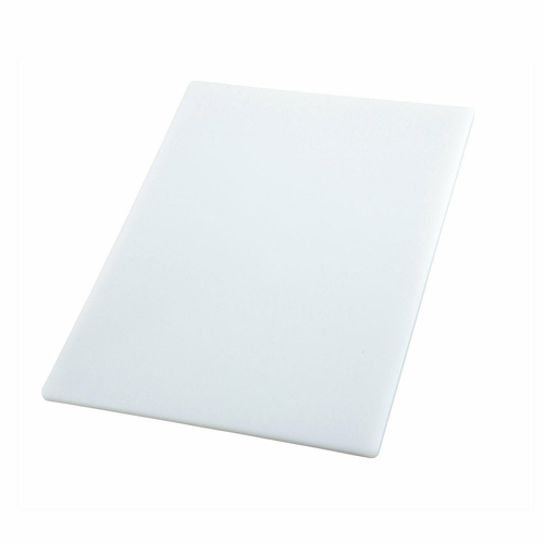 Winco  CBWT-1218  Cutting Board, 12'' x 18'' x 1/2'', White