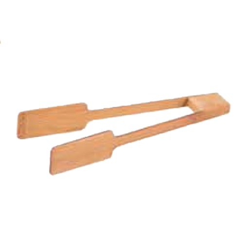 TableCraft Products BAMDT6 6'' Bamboo Paddle Tong (12 per Pack)