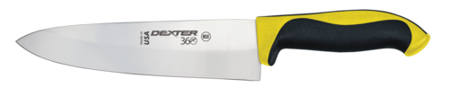 Dexter Russell  36005Y  8'' cook's knife, yellow handle