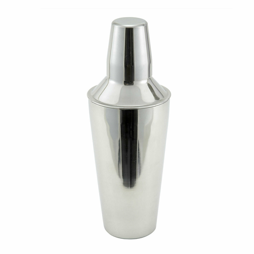 Winco  BS-3P  28 Oz Classic Bar Shaker, 3-Pc Set, SS