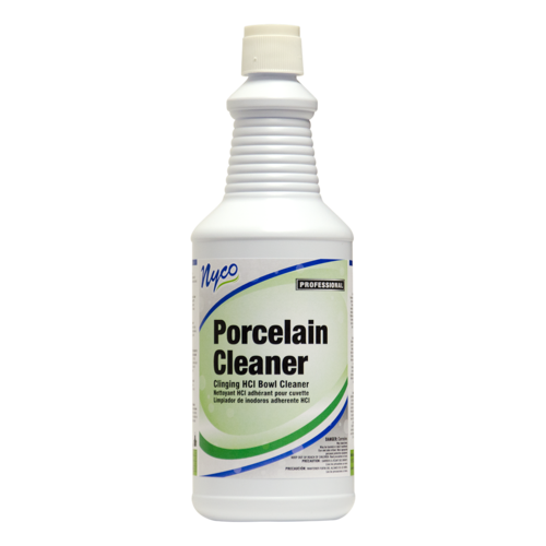 Nyco Products Company NL030-Q12 Porcelain Cleaner Clinging HCl Bowl Cleaner, 1 Quart
