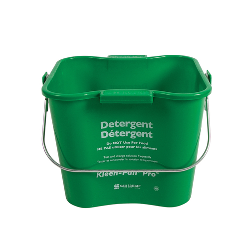 CFS Brands KPP97GN Kleen-Pail Pro Cleaning Bucket, 3 qt., plastic, green