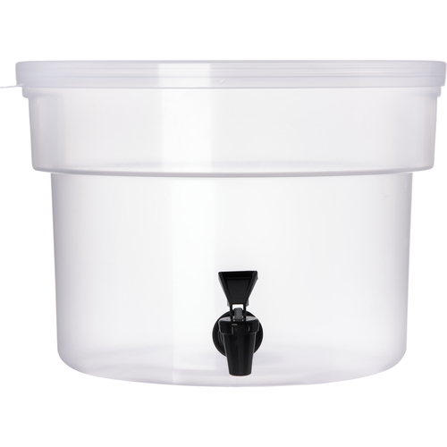 CFS Brands 221930 Beverage Dispenser, 3 gallon, 8-3/4''H x 12-3/8'' dia., polypropylene, translucent - Image 2
