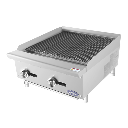 Atosa ATRC-24 Countertop Radiant Charbroiler, 24'' Wide, Natural Gas, 70k BTU - Image 2