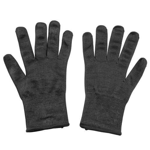 TableCraft Products 11211 Cut Resistant Glove, x-large, black with black cuff, pair of 2