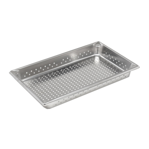 Vollrath 30023 Super Pan V Hotel/Steam Pan, perforated, full size, 2-1/2'' deep, 22 gauge